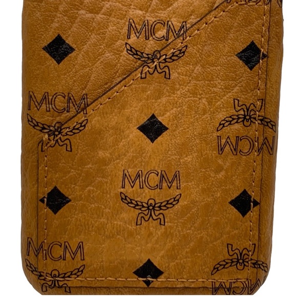 MCM iPhone 11 Pro Case Visetos Original in Cognac - Picture 4 of 9